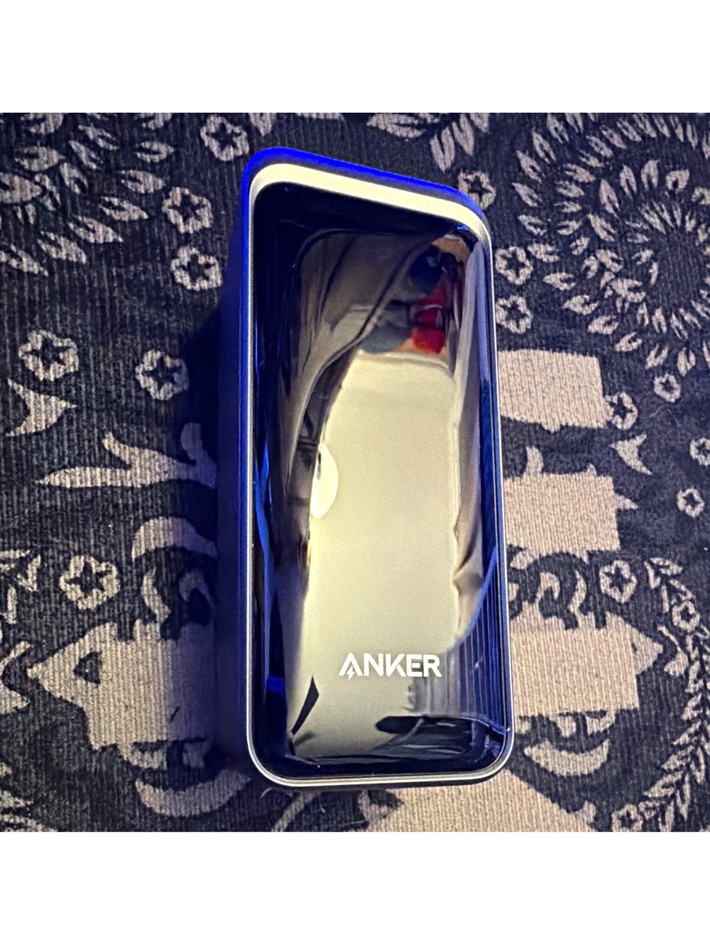 Anker Glossy Black & Blue Portable Power Bank Charger